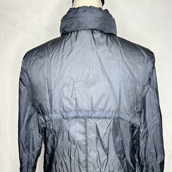 Victoria's Secret Sport Zip Up Navy Long-Sleeve Hooded Lightweight Jacket Sz XS - Picture 8 of 9